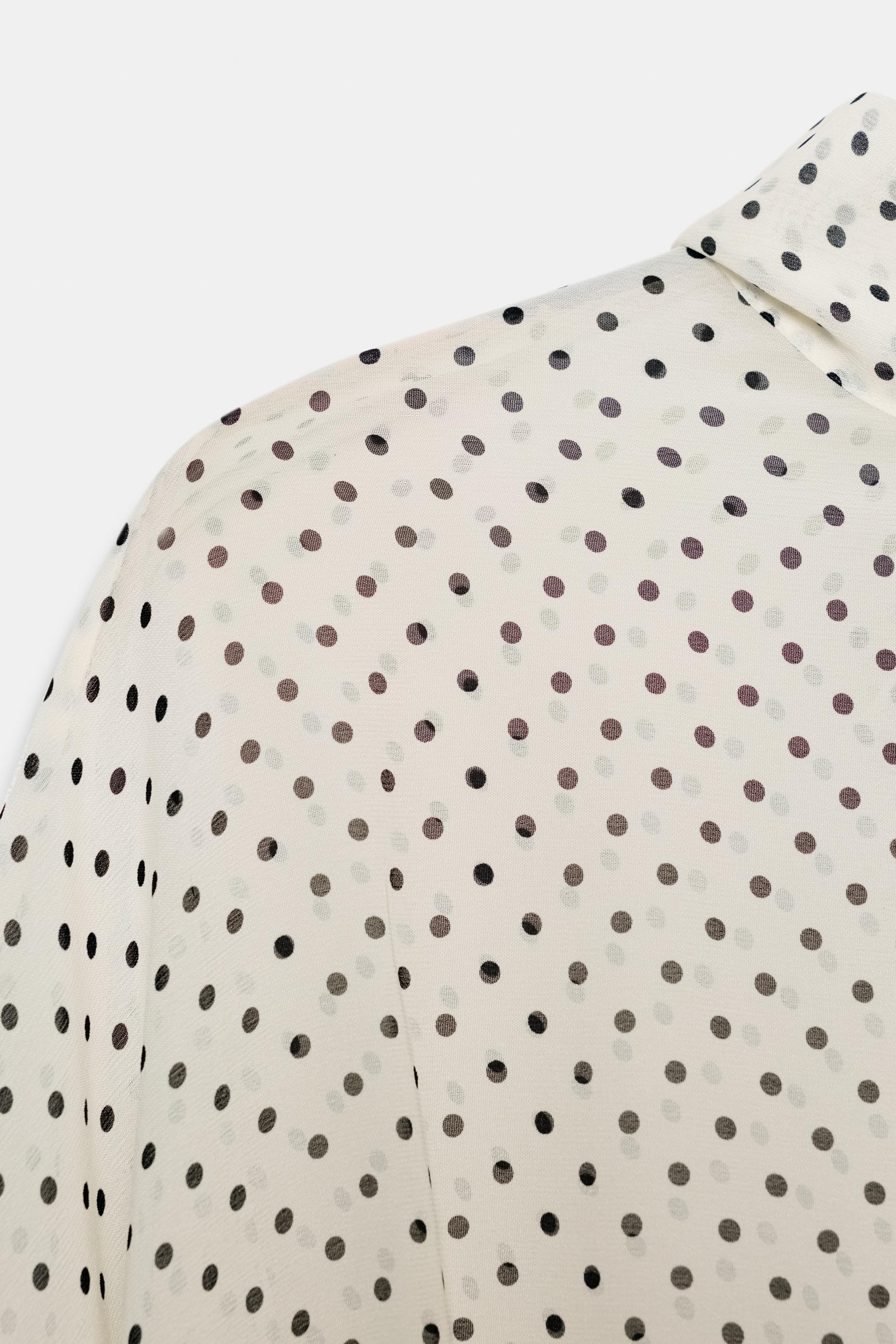 ZW COLLECTION POLKA DOT BLOUSE